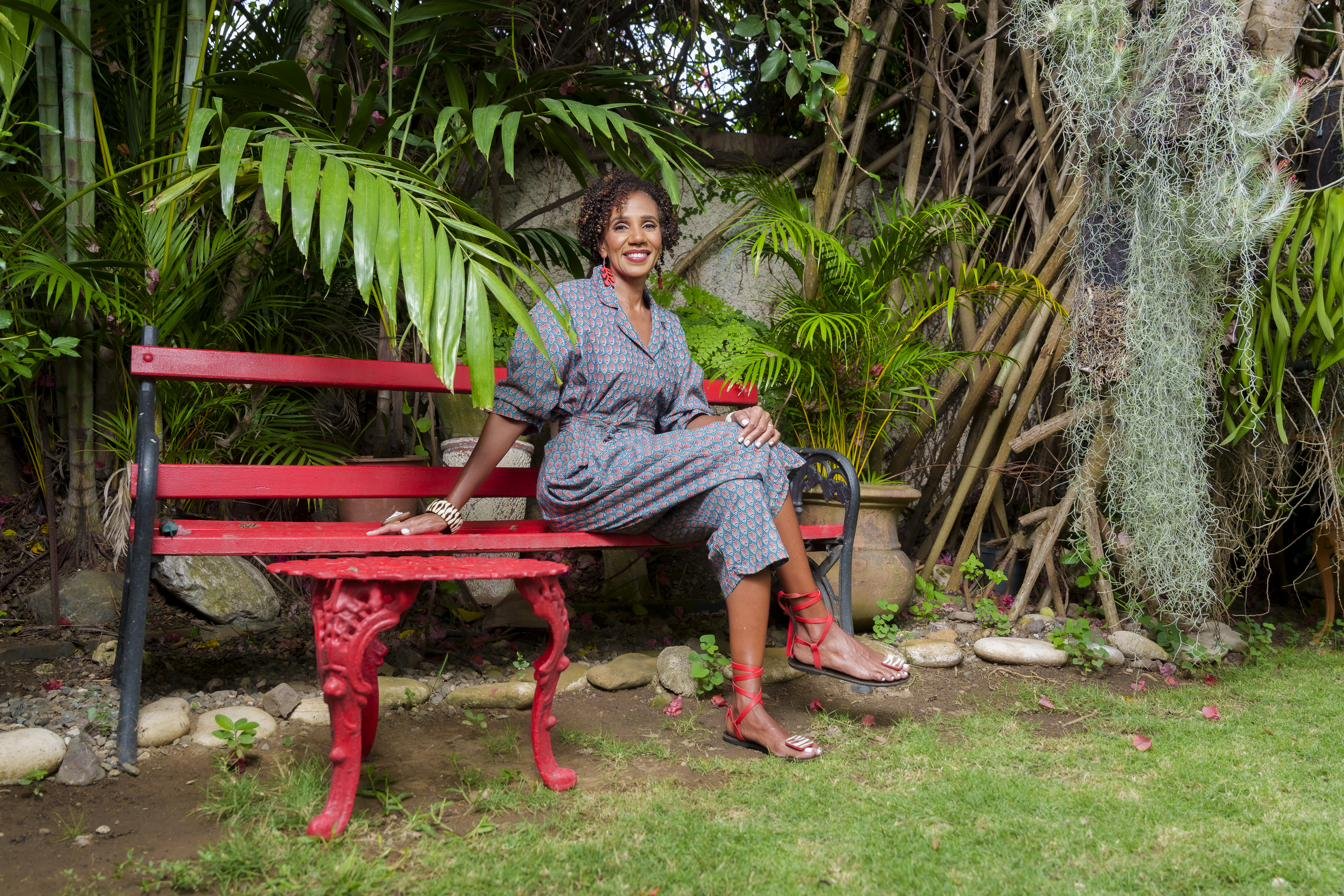 Come, Sit — Guila Bernal in her garden